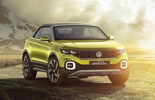 В 2018 году выйдет компакт-кроссовер от Volkswagen