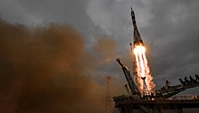Ракету с кораблем "Союз МС" установили на Байконуре