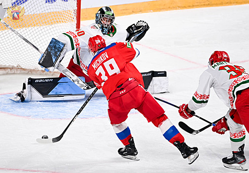 Все хоккеисты сборной России еще играют, а белорусы уже готовятся к Кубку Первого канала – хотят порадовать Батьку