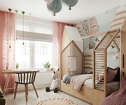 Проект недели: уютная квартира с гостиной без окон