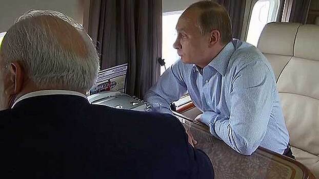 Визит Путина в Хакасию и другие новости Первого канала