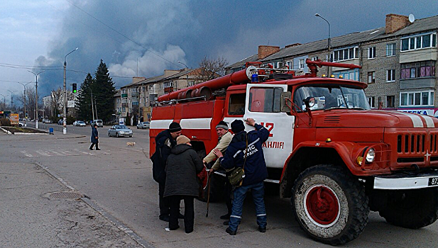 Сумма ущерба от пожара на складе на Украине может достичь $11 миллионов