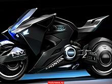 Футуристический мотоцикл Honda Vultus скоро в кино...