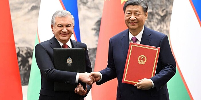 Лидеры Узбекистана и КНР подписали заявление об укреплении сотрудничества