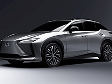 Электрический Lexus RZ 450e показали на официальных фотографиях