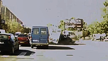 В троллейбус на скорости 120 км/ч: момент смертельной аварии в Кишиневе попал на видео