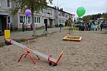 По поручению губернатора Дмитрия Миронова в Данилове открыта современная детская площадка