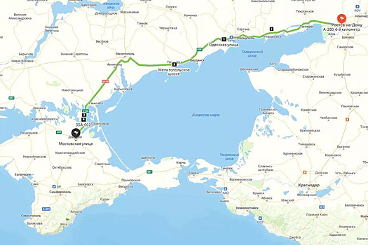 Ряд участков сухопутного коридора в Крым расширят до четырех полос