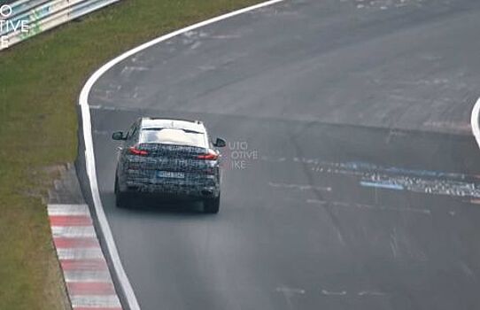Новый BMW X6 M50i демонстрирует звучание на Нюрбургринге
