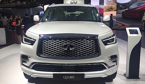 Обновленный внедорожник Infiniti QX80 едет в Россию