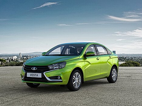 LADA Vesta вошла в пятерку самых продаваемых автомобилей в РФ
