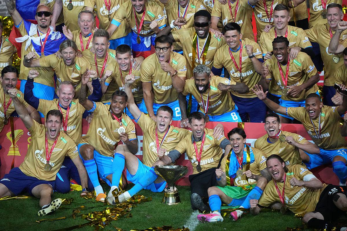 Оценены шансы «Зенита» никогда не проиграть в чемпионате России