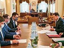 Свердловский губернатор обсудил развитие бокса в регионе