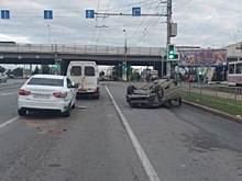 В Волгограде в тройном ДТП с «Газелью» пострадал пассажир