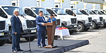 Глава кабмина Кыргызстана передал Минэнерго 29 единиц спецтехники