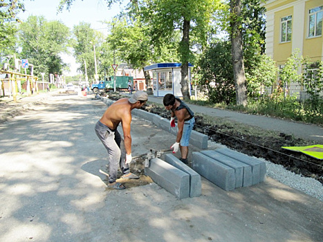 В Чапаевске обновляют городские дороги