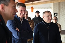 Максим Решетников побывал на строительстве горнолыжного курорта в Адыгее