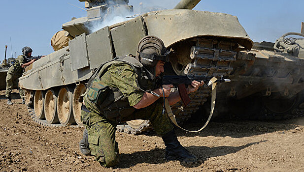 В Крыму прошли учения артиллеристов ЧФ