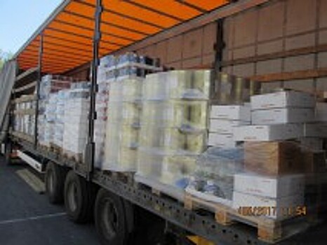 Задержаны почти 3 тонны польских консервов