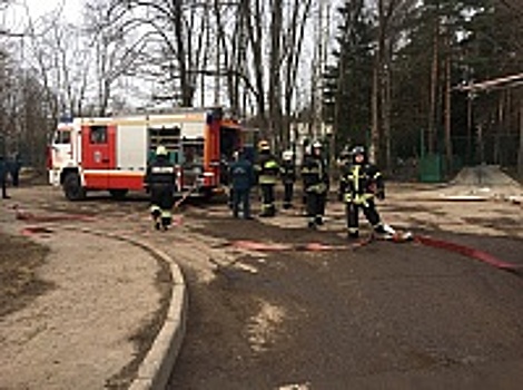 Зеленоградское звено МГСЧС провело штабные учения