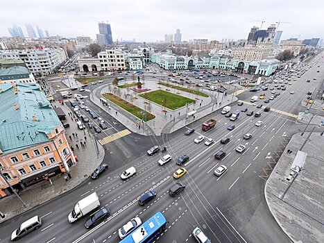 Схема движения на площади Тверской Заставы изменится летом