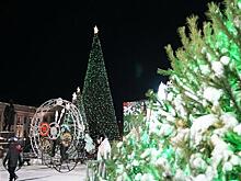 В Самаре на площади им. Куйбышева встретили Новый год