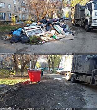 В Оренбурге за 10 дней вывезли около двух тысяч кубометров мусора