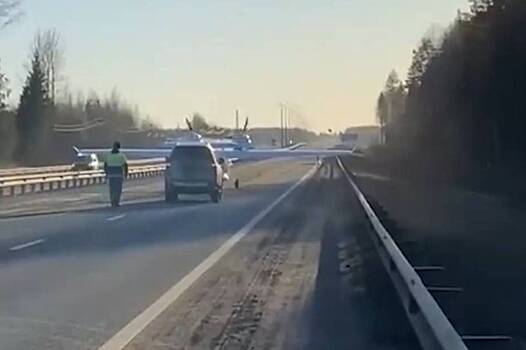 Названа причина аварии с севшим на российской трассе самолетом