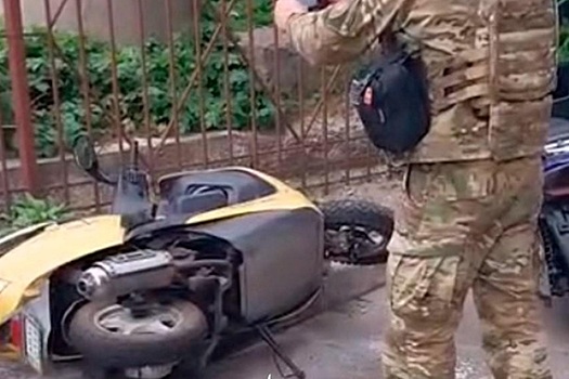 На Украине задержали подозреваемого в попытке подрыва военного с помощью скутера