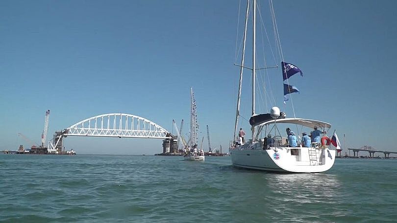 Крым и Кубань соединил первый морской туристический маршрут "Паруса Боспора"