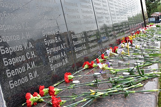 Памятную акцию провели в Новофедоровском
