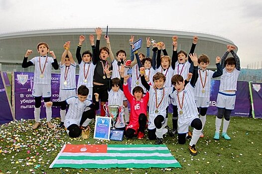 Юные футболисты из Абхазии завоевали два золота на турнире в Сочи