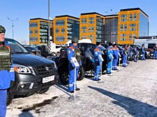 1)	В Ленобласти аварийно-спасательным отрядам выдали новую технику