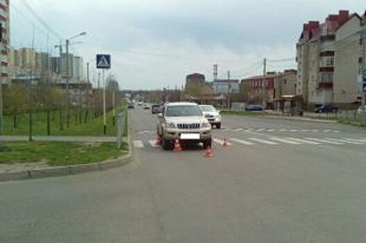 В Ставрополе на улице Пирогова водитель внедорожника сбил школьника