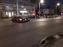 В Кирове водитель «Лады Приоры» столкнулся с мотоциклом «Сузуки»: 24-летний водитель байка госпитализирован