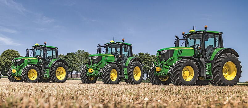 John Deere представил новую серию тракторов