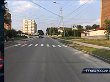 6-летнего мальчика «девятка» сбила на «зебре»