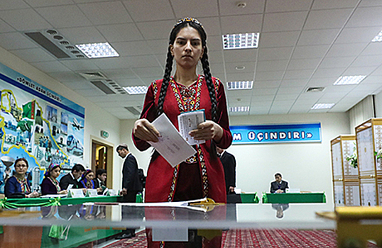 В Туркмении завершилось голосование на президентских выборах
