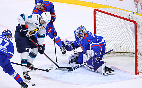 СКА нанес поражение «Сочи» в матче КХЛ, Хуснутдинов, Гусев и Яшкин набрали по три очка