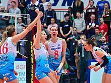 «Динамо» (Москва) – «Уралочка» – 3:0, 20 апреля 2019, Суперлига, полуфинал
