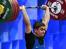 Чепик установил национальный рекорд на чемпионате России по тяжелой атлетике