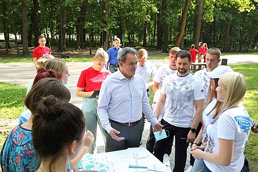 В Пензе молодежь отметила День семьи, любви и верности