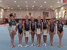 Волгоградские гимнасты стали призерами командного первенства ЮФО