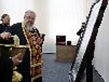 В ГУФСИН России по Красноярскому краю торжественно освятили и установили икону преподобного Пимена Угрешского