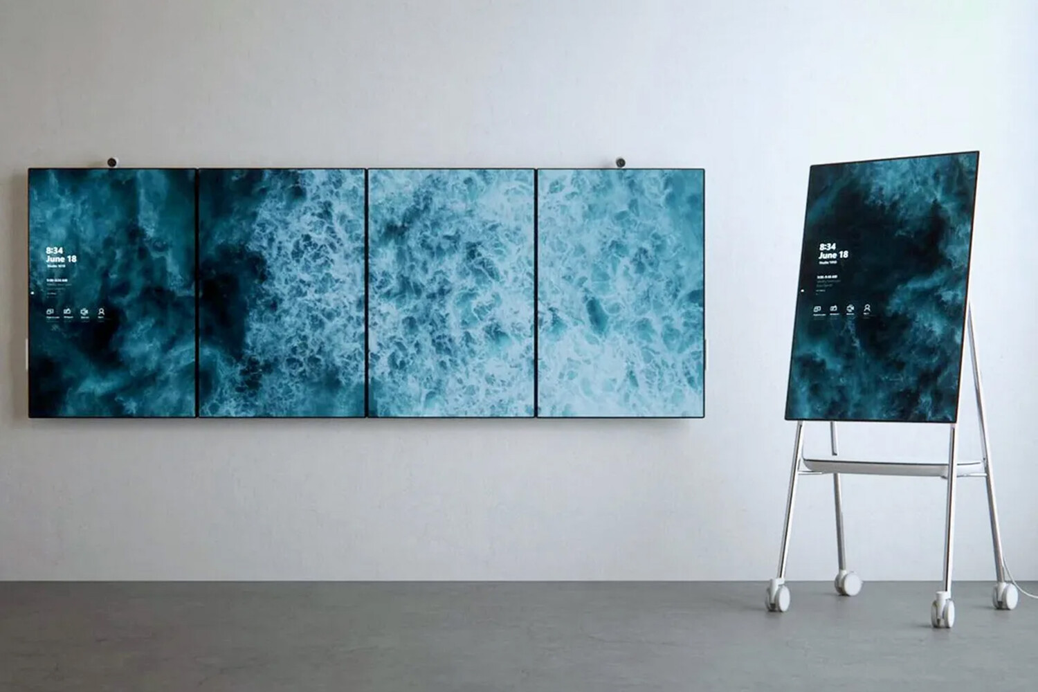 Microsoft свернула производство интерактивных экранов Surface Hub