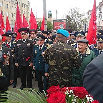 Журналист Форест: В Житомире в День Победы, вопреки закону, было море красных флагов