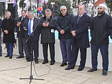 В честь юбилея города Буйнакска состоялось открытие парка- сквера  медицинским работникам