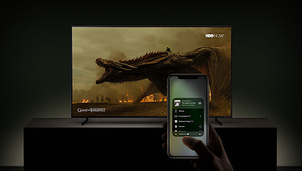 В телевизорах Samsung появится поддержка сервисов Apple
