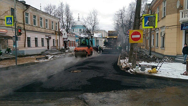 «Эгле» уложила асфальт на улицах Детской и Георгиевской с нарушением технологии – прокуратура