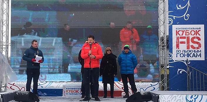 В Крылатском прошел Континентальный кубок FIS по лыжным гонкам